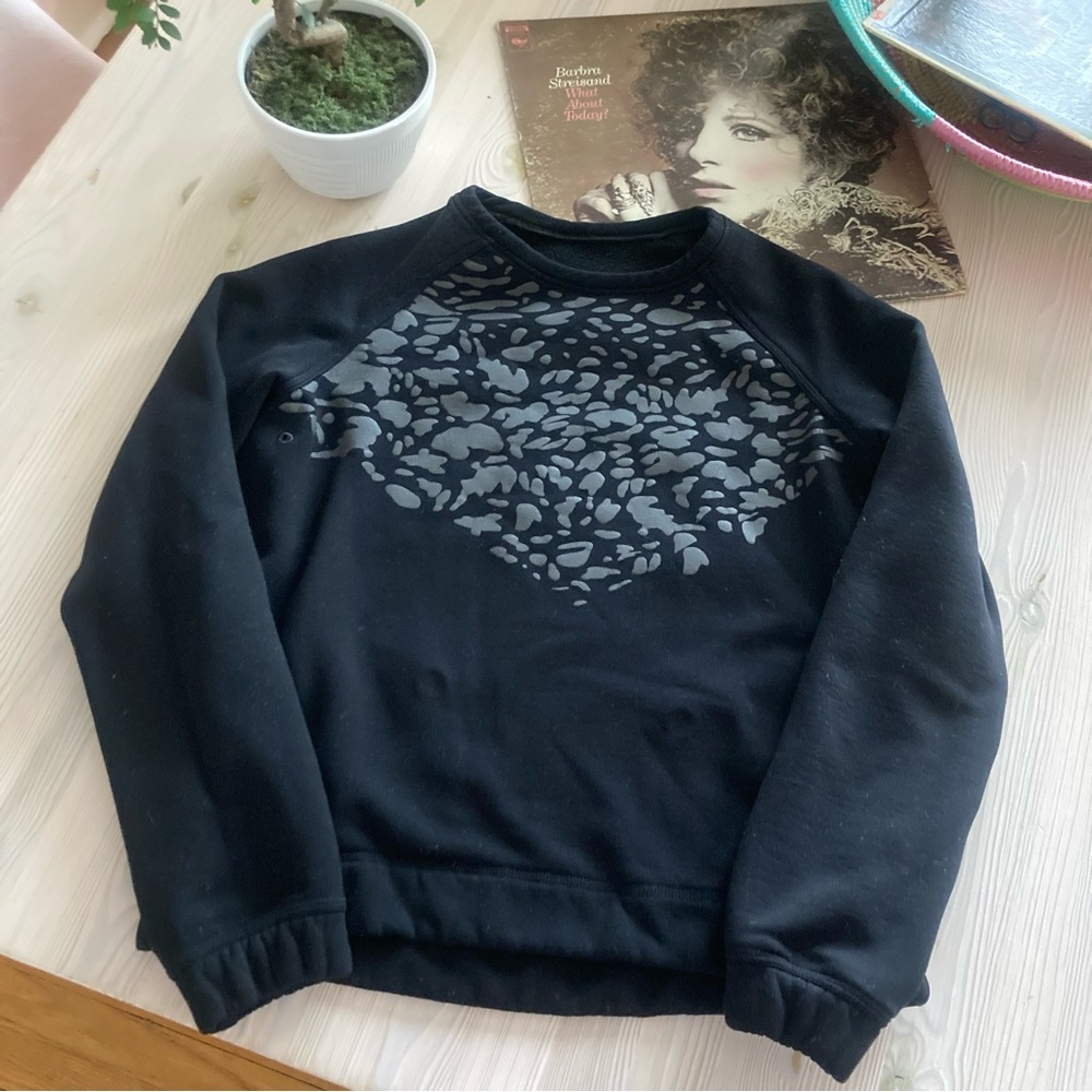 Lululemon Black Snapshot Crew Sweatshirt size 4 - Picture 2 of 7